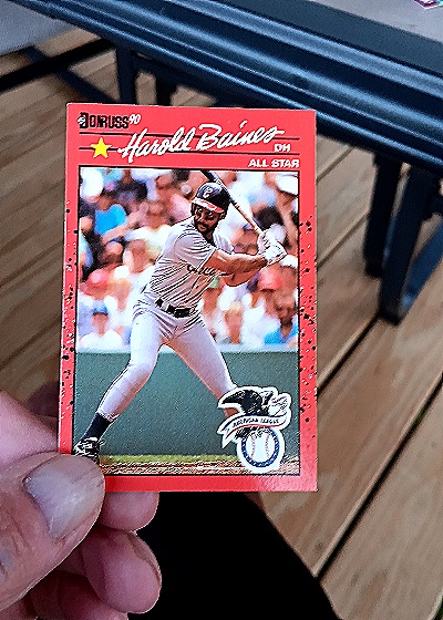 1990 Donruss #660 Harold Baines — front