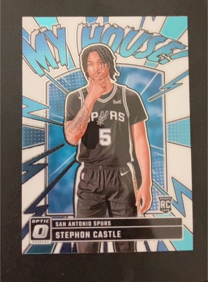 2024-25 Panini Donruss Optic #16 Stephon Castle My House — front