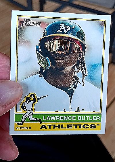 2025 Topps Heritage #36 Lawrence Butler — front