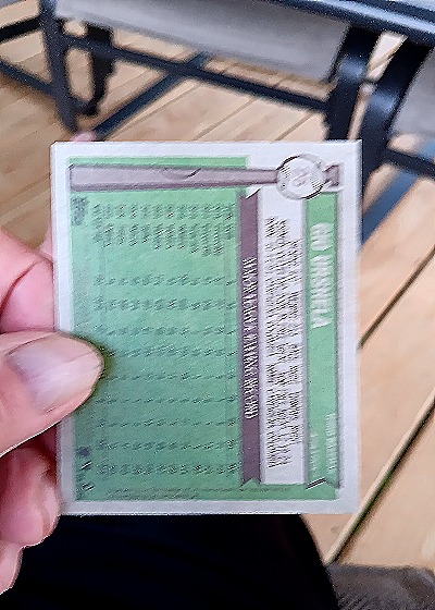 2025 Topps Heritage #25 Gio Urshela — back