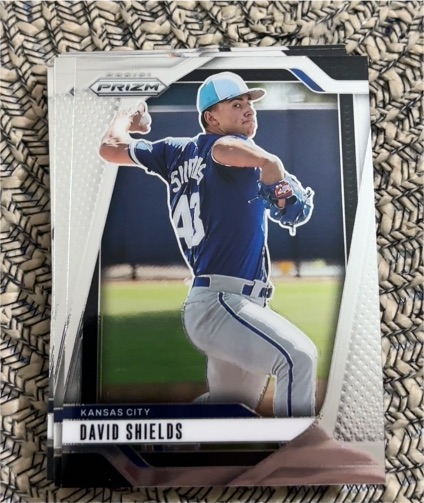 2025 Panini Prizm #41 David Shields — front