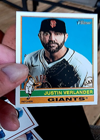 2025 Topps Heritage #317 Justin Verlander — front