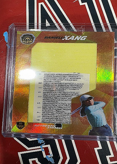 2023 Super Glow Jumbo Golf Relic Danielle Kang — front