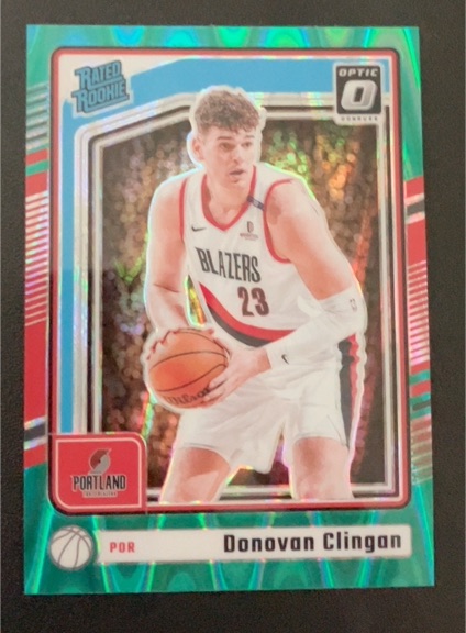 2024-25 Donruss Optic #272 Donovan Clingan — front