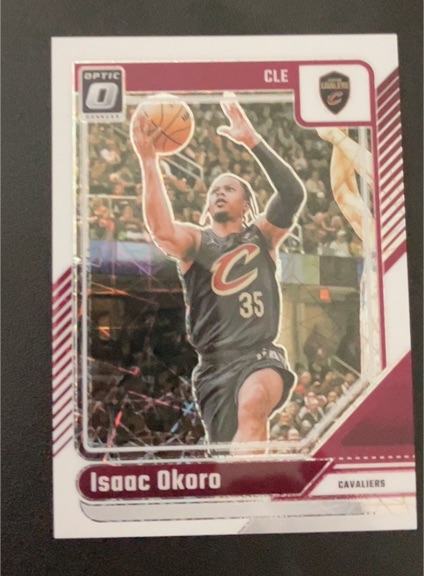 2024-25 Donruss Optic #93 Isaac Okoro — front