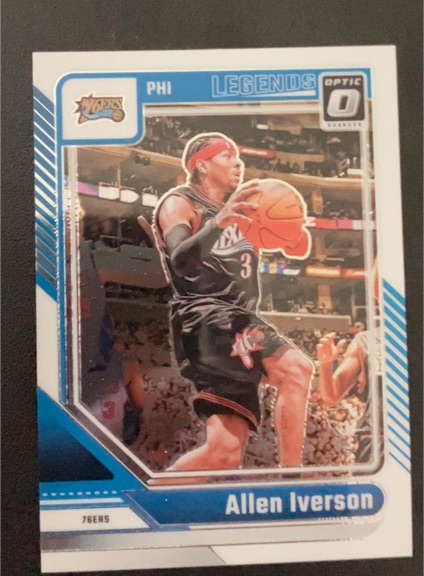 2024-25 Panini Donruss Optic #237 Allen Iverson — front