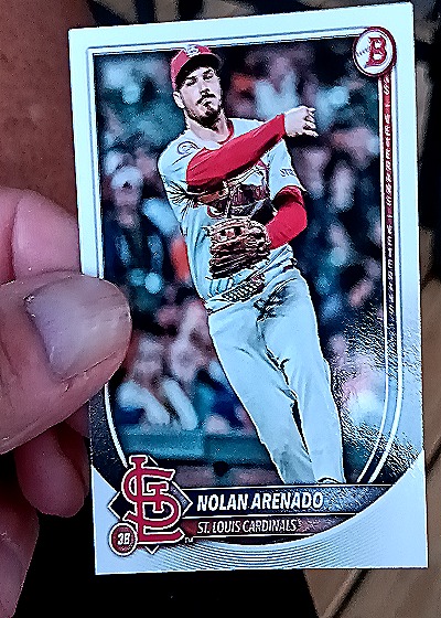 2025 Bowman #68 Nolan Arenado — front
