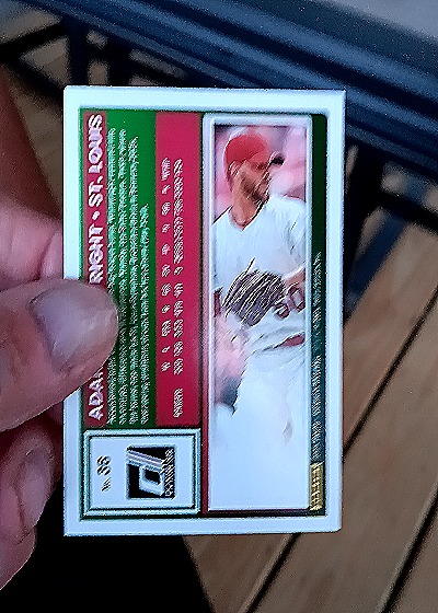 2025 Panini Donruss #36 Adam Wainwright — back