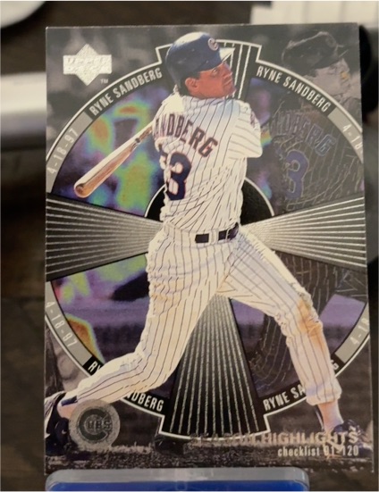 1998 Upper Deck #247 Ryne Sandberg — front