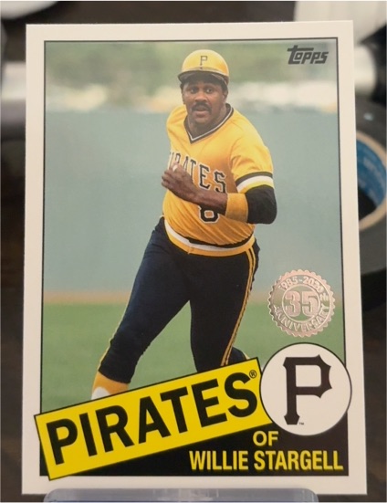 2020 Topps Update #85TB-36 Willie Stargell — front