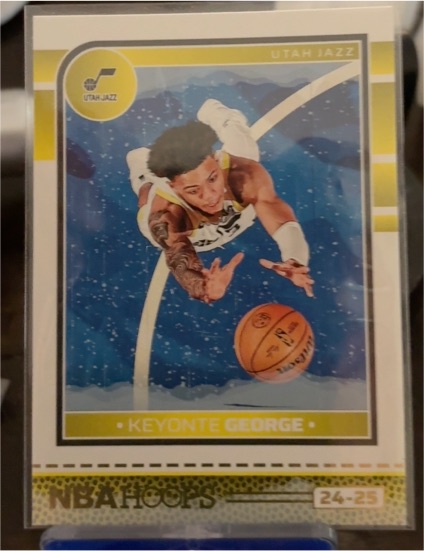 2024-25 Panini NBA Hoops #50 Keyonte George — front