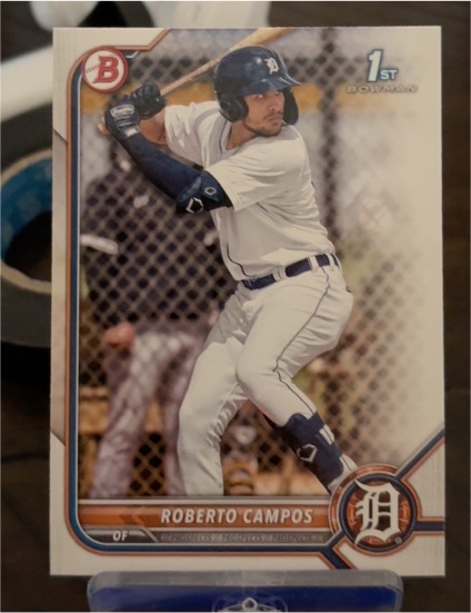 2022 Bowman #BP-14 Roberto Campos — front