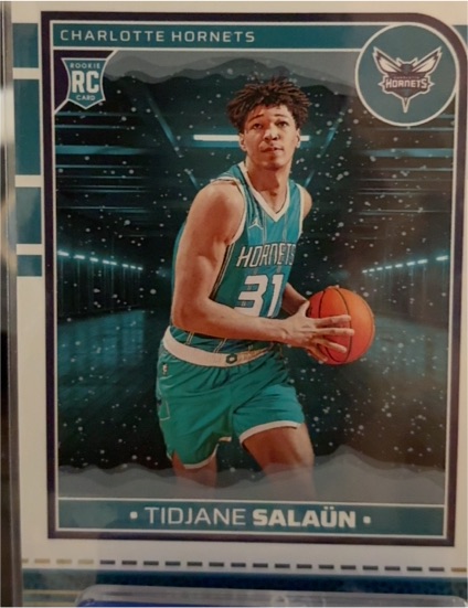 2024-25 Panini NBA Hoops Winter #236 Tidjane Salaun — front