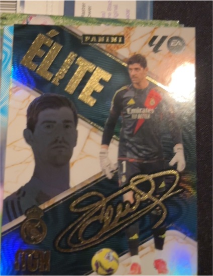 2023 Panini Elite #4C Thibaut Courtois — front