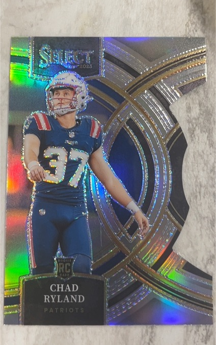2023 Panini Select Premier Level Die-Cut #122 Chad Ryland — front