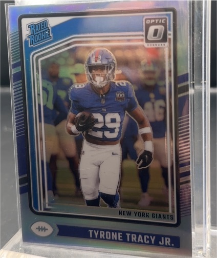 2024 Donruss Optic #259 Tyrone Tracy Jr. — front