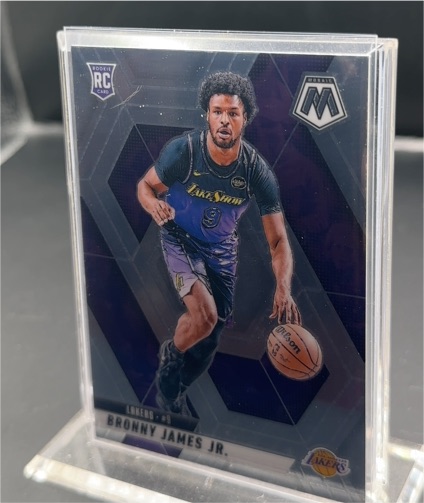 2024-25 Panini Mosaic #214 Bronny James Jr. — front