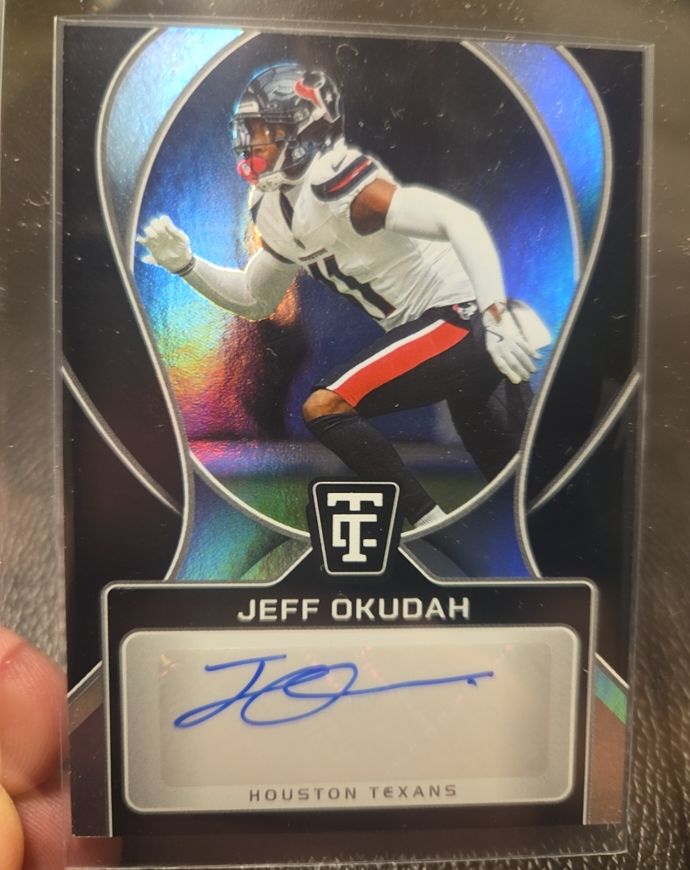 2024 Panini Totally Certified Signatures #SIG-35 Jeff Okudah — front
