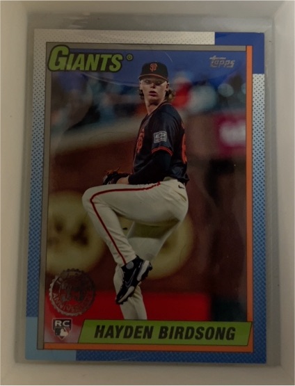 2025 Topps Series 1 - 1990 Topps Baseball #T90-70 Hayden Birdsong — front