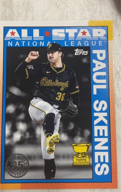 2025 Topps Series 2 #90AS-17 Paul Skenes — front