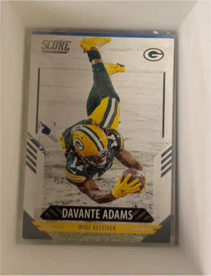 2021 Panini Score #140 Davante Adams — front