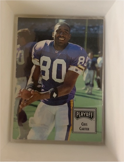 1993 Playoff Contenders #92 Cris Carter — front