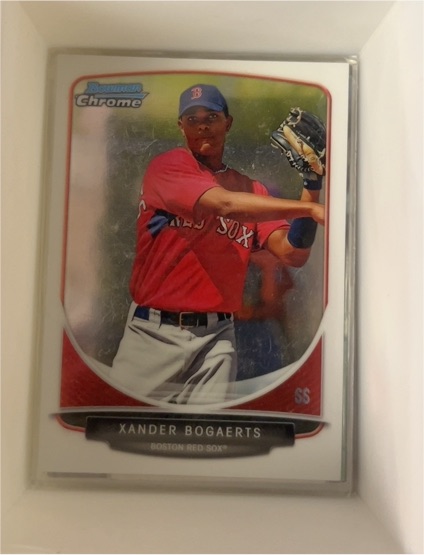 2013 Bowman Chrome #TP-40 Xander Bogaerts — front