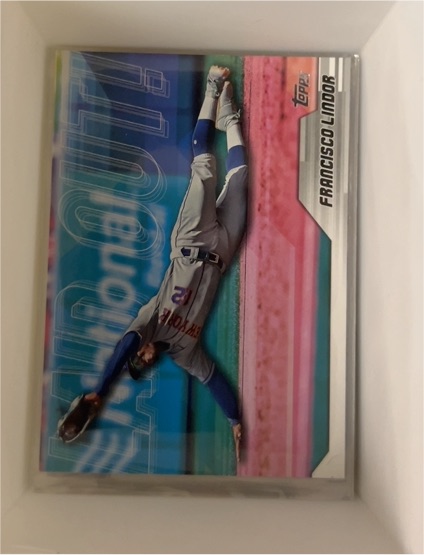 2023 Topps Update #LO-17 Francisco Lindor Laid Out — front
