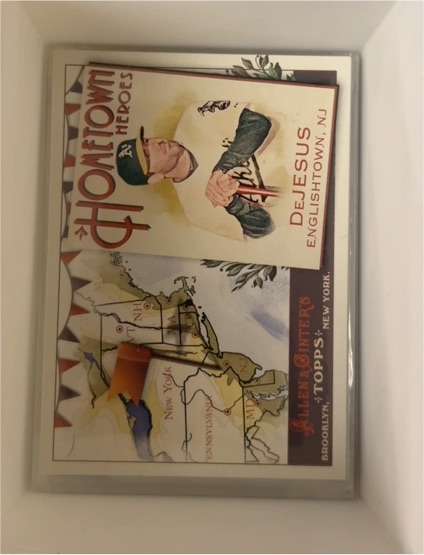 2011 Topps Allen and Ginter Hometown Heroes #HH DeJesus — front