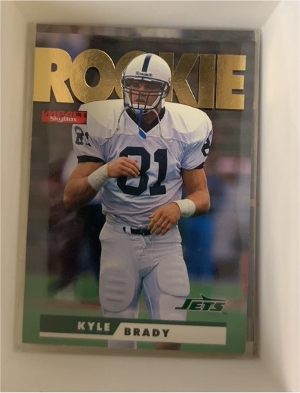 1995 SkyBox Impact #177 Kyle Brady Rookie — front