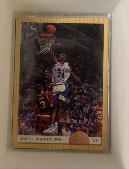 1993 Classic Draft Picks #3 Jamal Mashburn — front