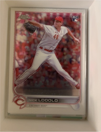 2022 Topps Chrome Update #USC123 Nick Lodolo — front