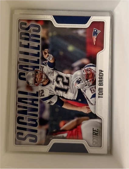 2018 Panini Score #20 Tom Brady Signal Callers — front
