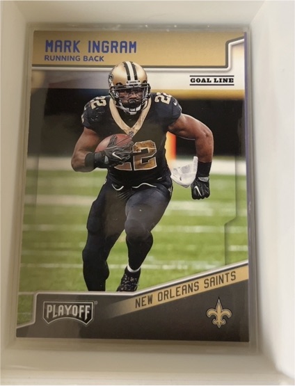 2018 Panini Playoff Kickoff #135 Mark Ingram — front