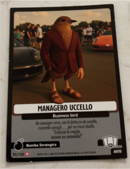 Managero Uccello #95 Autio — front