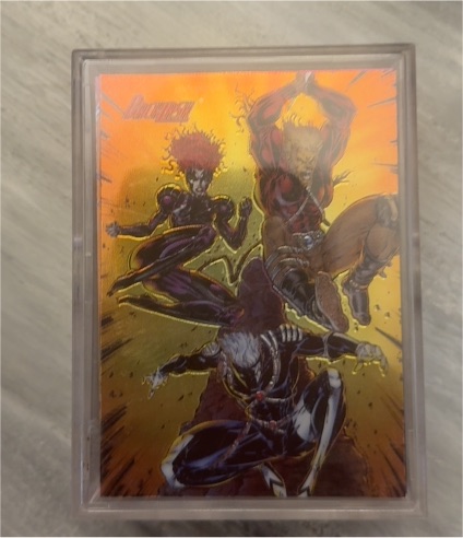 1996 WildStorm Archives II Chromium Backlash Comic Card — front