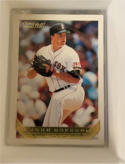 1993 Topps Gold #187 John Dopson — front