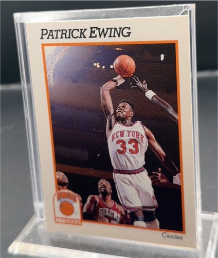 1991-92 NBA Hoops #140 Patrick Ewing — front