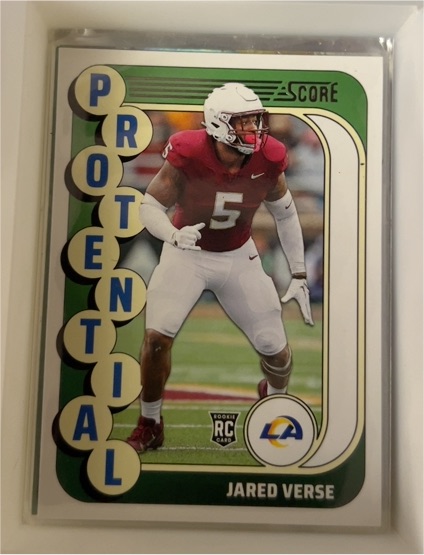 2024 Panini Score #7 Jared Verse — front