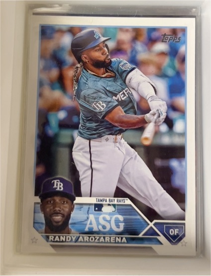 2023 Topps Update #ASG-19 Randy Arozarena 2023 All-Star Game — front
