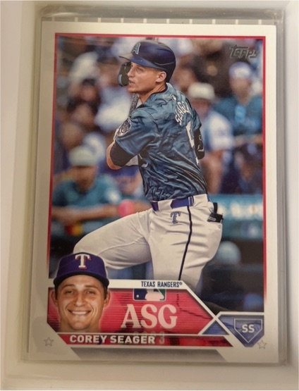 2023 Topps Update All-Star Game #ASG-17 Corey Seager — front