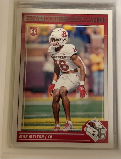 2024 Panini Score #374 Max Melton — front