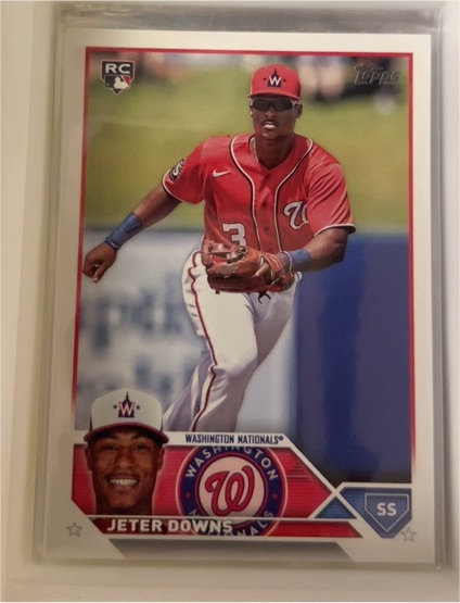 2023 Topps Update #US145 Jeter Downs — front