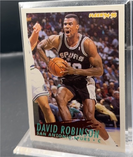 1994-95 Fleer #208 David Robinson — front
