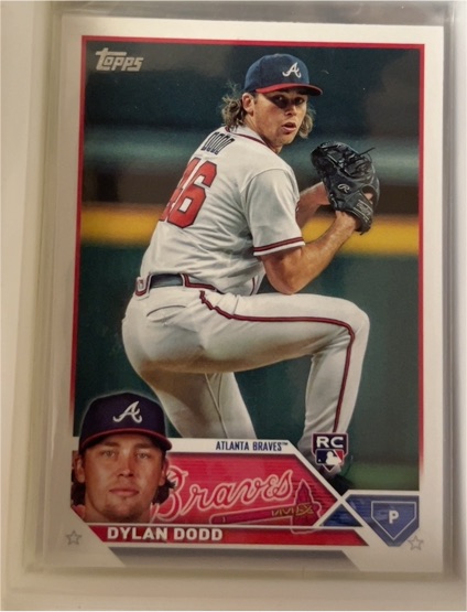 2023 Topps Chrome Update #USC210 Dylan Dodd — front