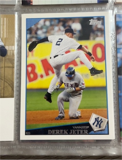 2009 Topps #353A Derek Jeter — front