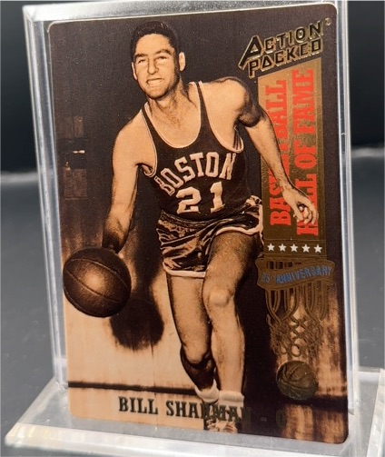 1993 Action Packed Hall of Fame #27 Bill Sharman — front
