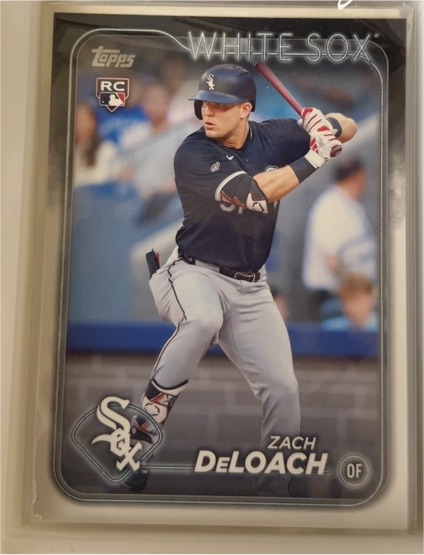 2024 Topps Update #US320 Zach DeLoach — front