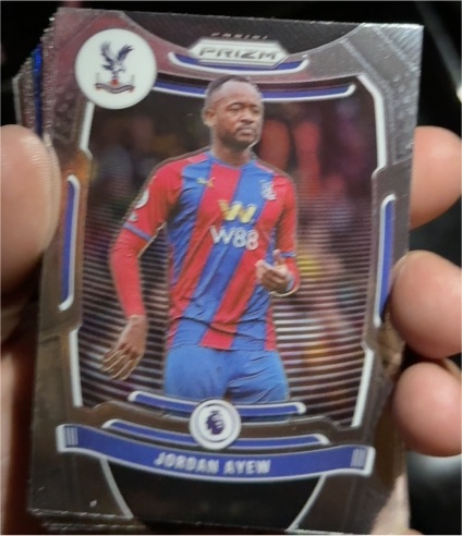 2021-22 Panini Prizm Premier League #298 Jordan Ayew — front