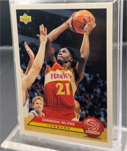1992-93 Upper Deck McDonald's #P1 Dominique Wilkins — front